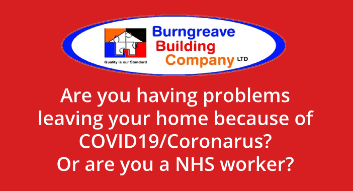 Coronavirus help from Burngreave Building Company